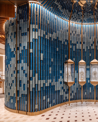 Ocean Mist Ceramic Tube Tile
