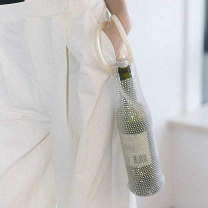 Crystal Wine Bottle Bag