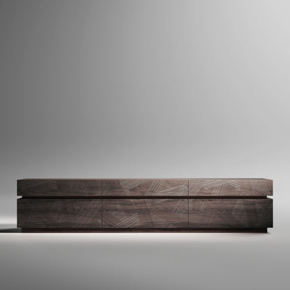 Layered Solid Wood Texture Board