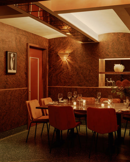 Chocolate Burl Solid Wood Texture Board