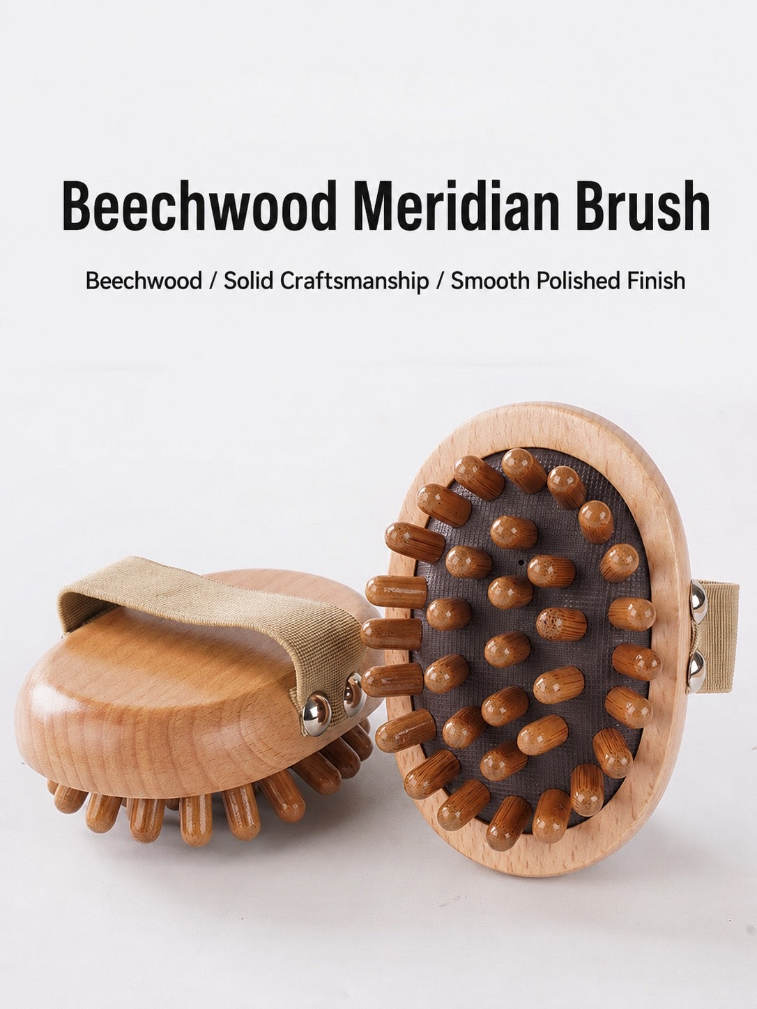Natural Beechwood Massage Brush