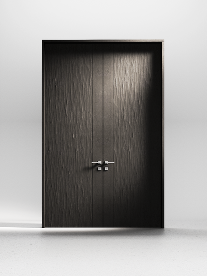 Adze Carved Solid Wood Texture Board