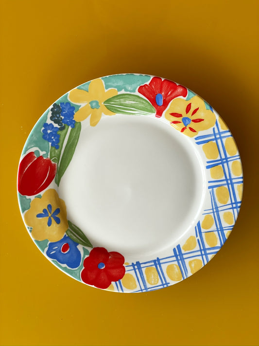 Blooming Radiance New Bone China Plate