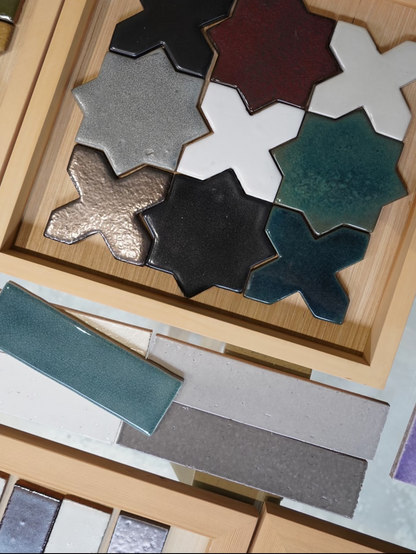 Celestial Geometry Handmade Tile Series