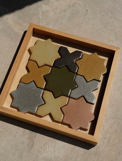 Celestial Geometry Handmade Tile Series