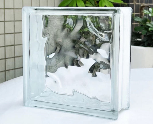 Liquid Drift Glass Block