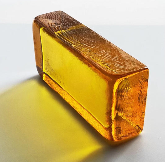 Honey Block Glass Brick