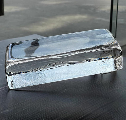 Clear Block Glass Brick