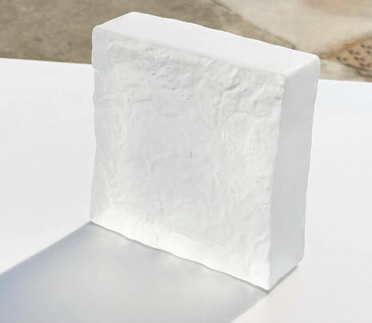 Frosted Dual-Face Ice Crystal Glass Brick