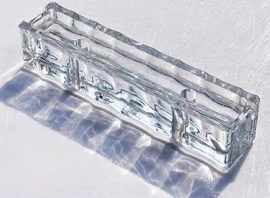 Perforated Ripple Glass Brick