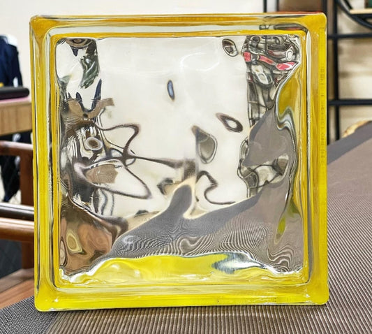 Cloudline Hollow Glass Brick – Lemon Tonic