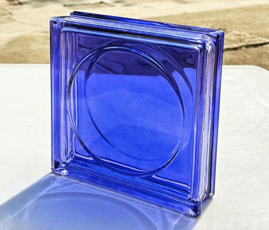 Round Pattern Hollow Glass Brick – Indigo Loop