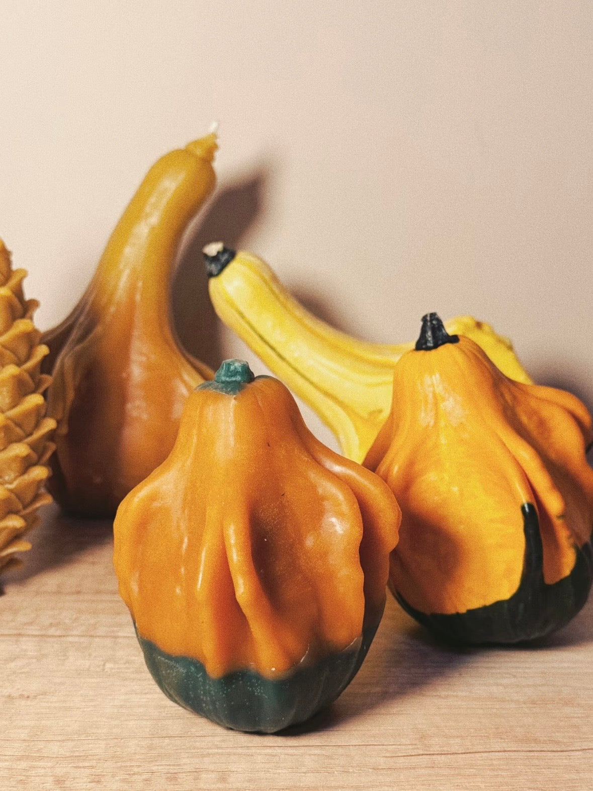 Cucurbita Sculptural Wax Candle