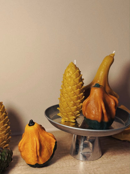 Cucurbita Sculptural Wax Candle