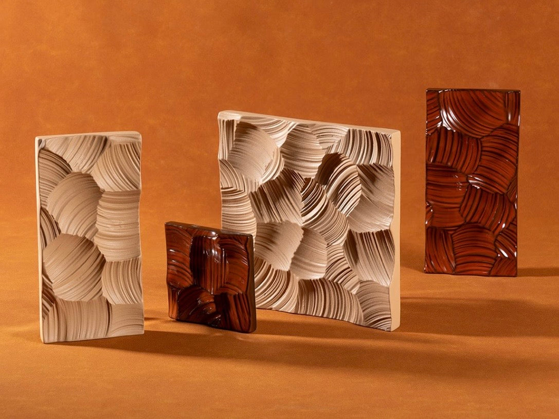 Danxia Sculptural Ceramic Tile