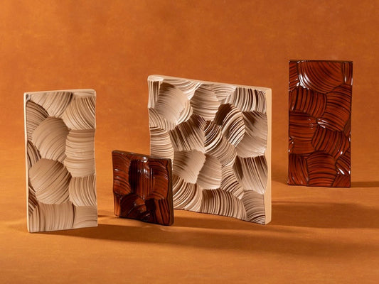 Danxia Sculptural Ceramic Tile
