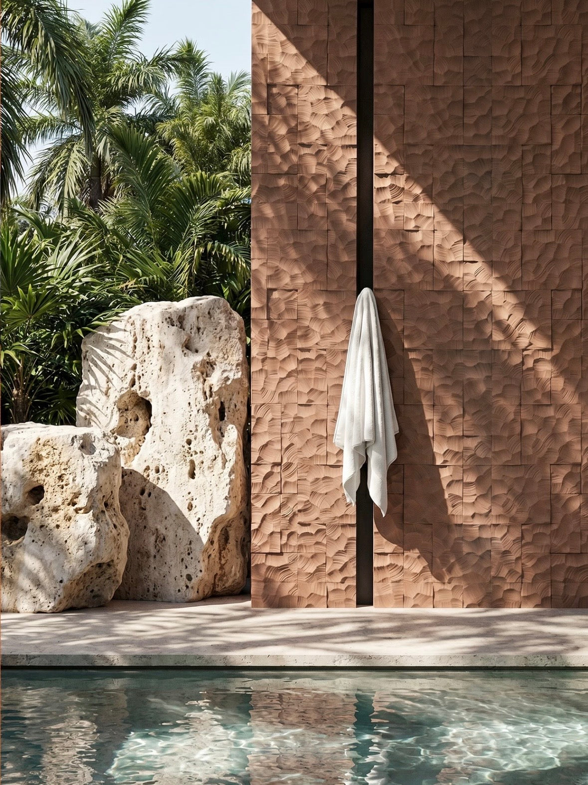 Danxia Sculptural Ceramic Tile