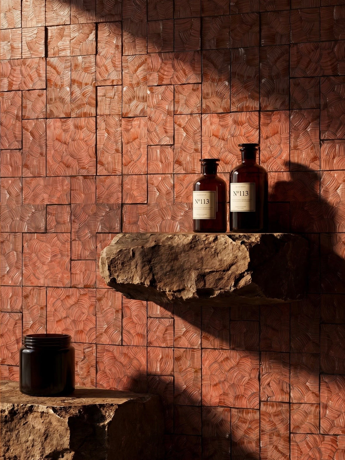 Danxia Sculptural Ceramic Tile