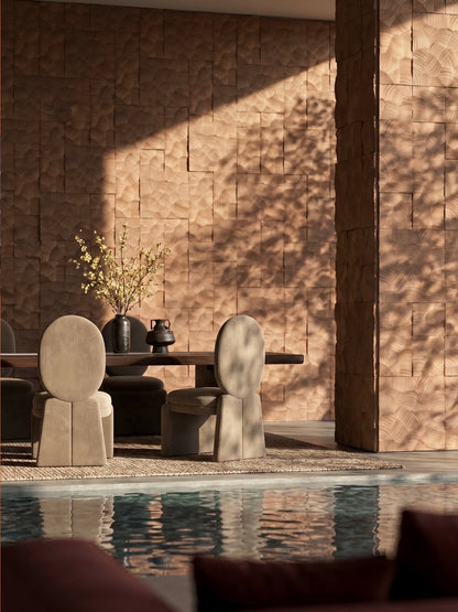 Danxia Sculptural Ceramic Tile