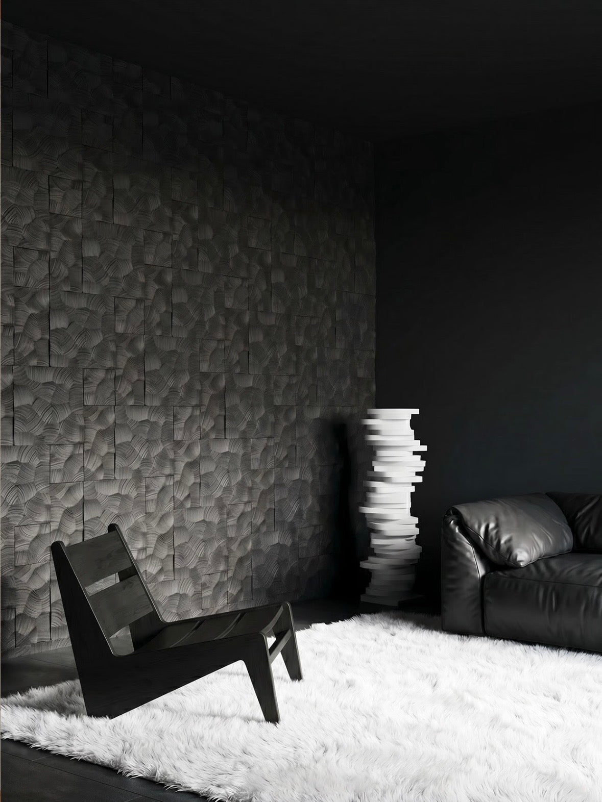 Danxia Sculptural Ceramic Tile