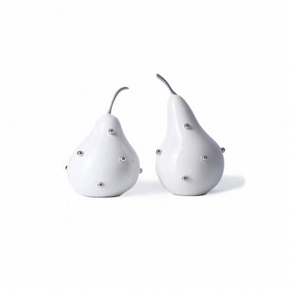Studded Pear Sculptural Bookends