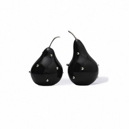 Studded Pear Sculptural Bookends
