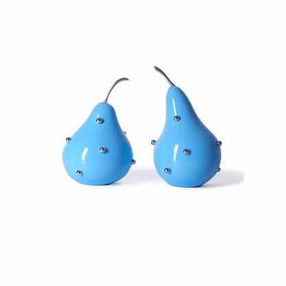 Studded Pear Sculptural Bookends