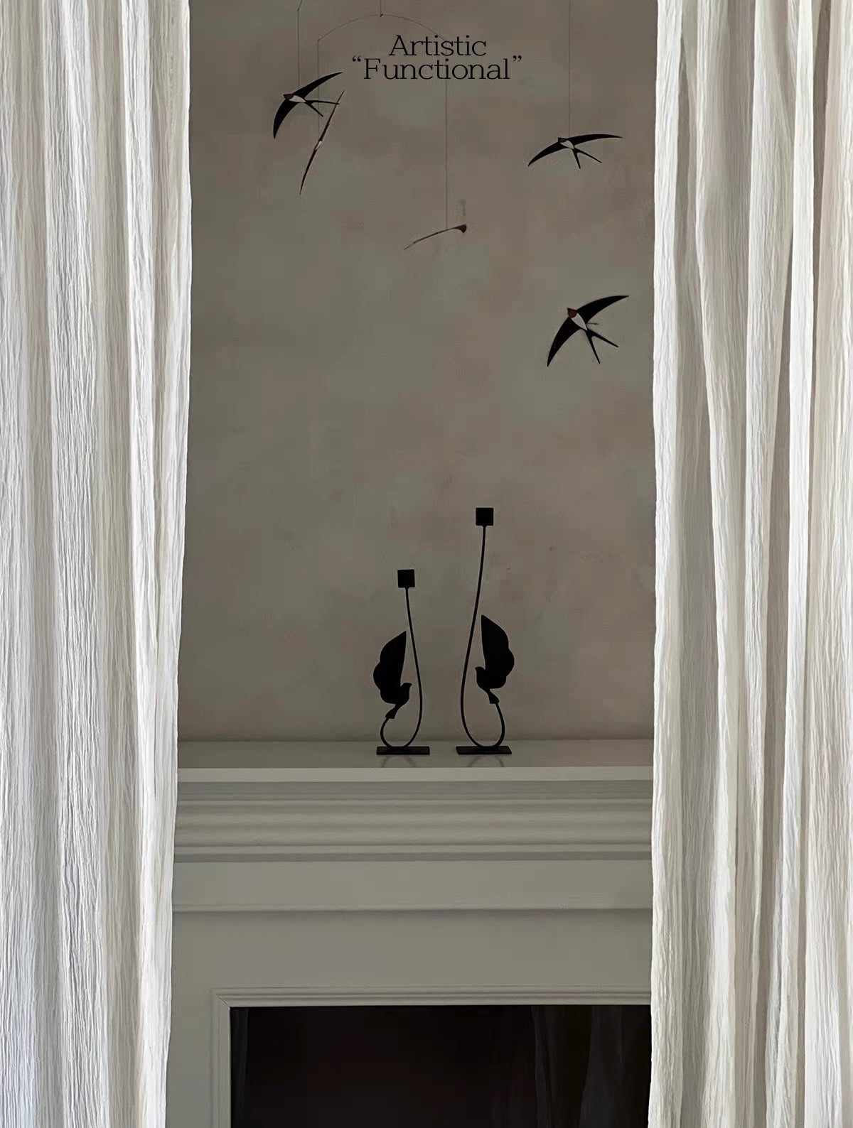Soaring Bird Candleholders