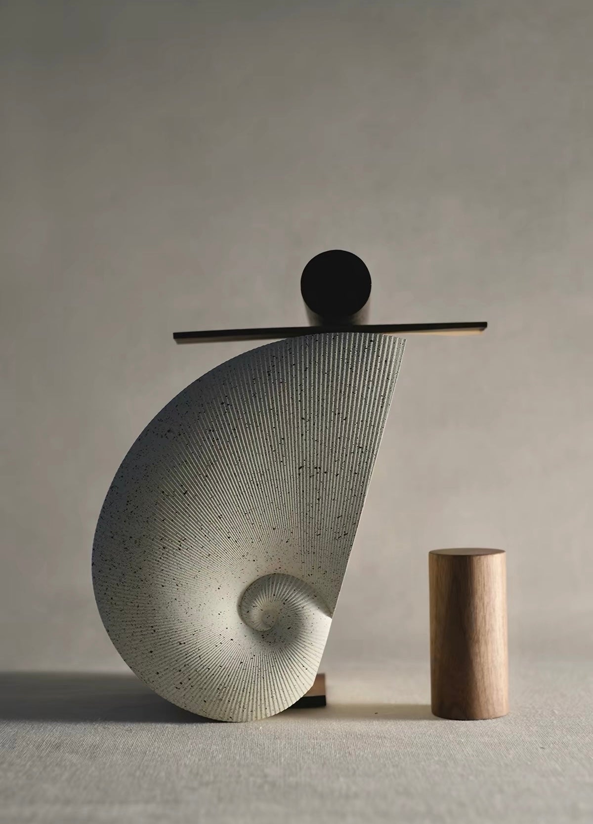 Nautilus Sculptural Tissue Holder