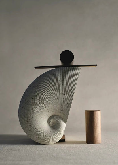 Nautilus Sculptural Tissue Holder