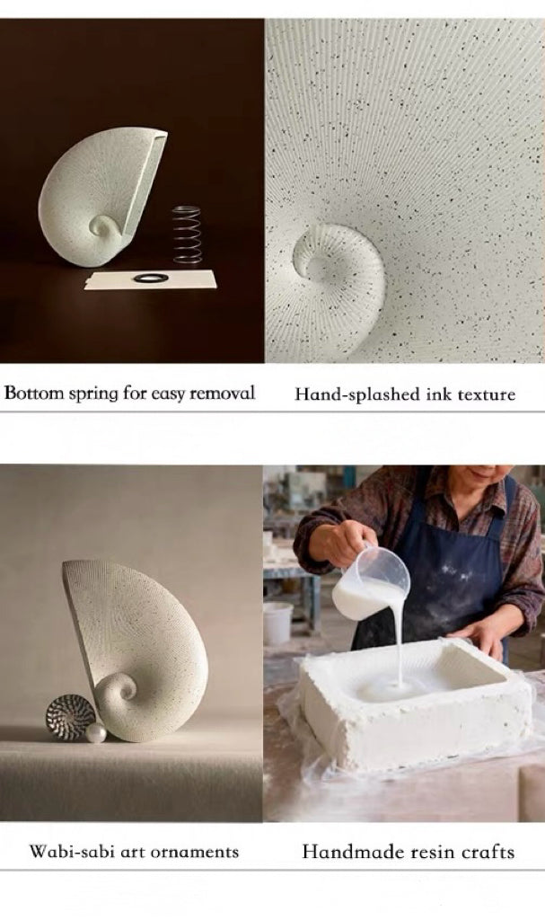 Nautilus Sculptural Tissue Holder