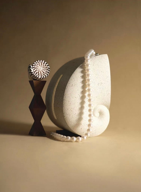Nautilus Sculptural Tissue Holder