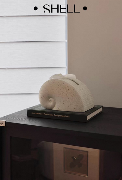 Nautilus Sculptural Tissue Holder