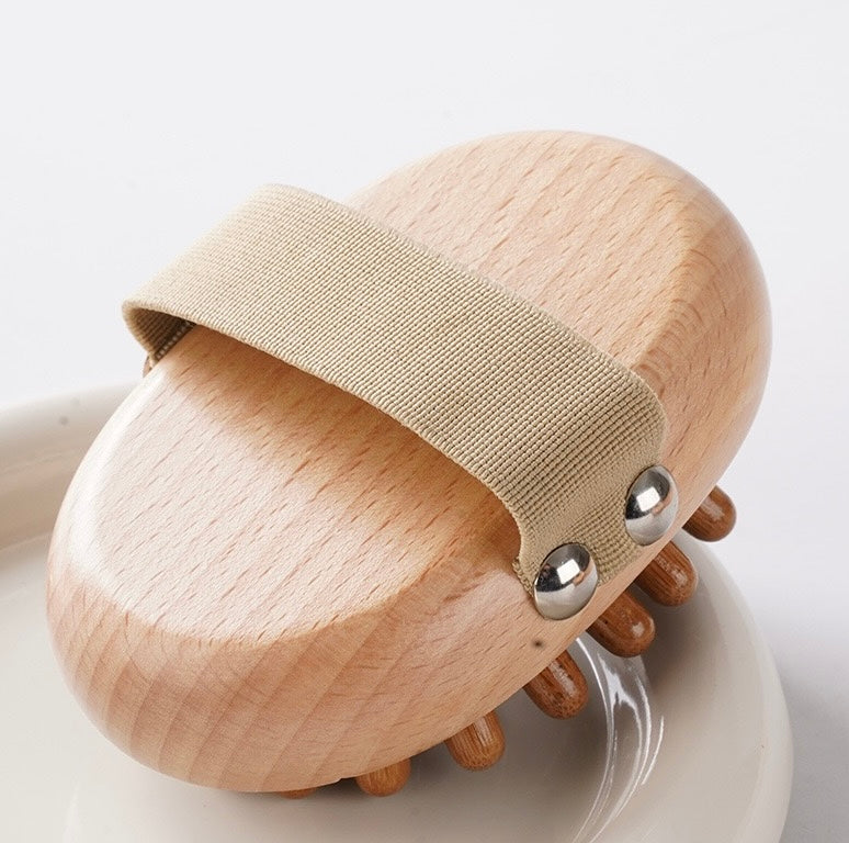 Natural Beechwood Massage Brush