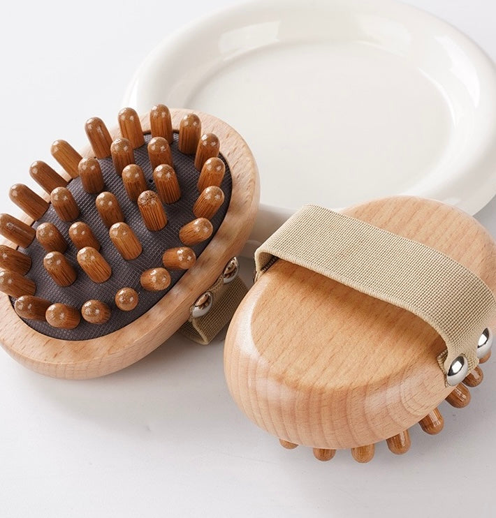 Natural Beechwood Massage Brush