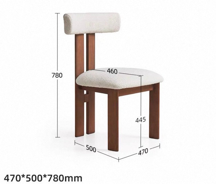 Arbor Bouclé Dining Chair