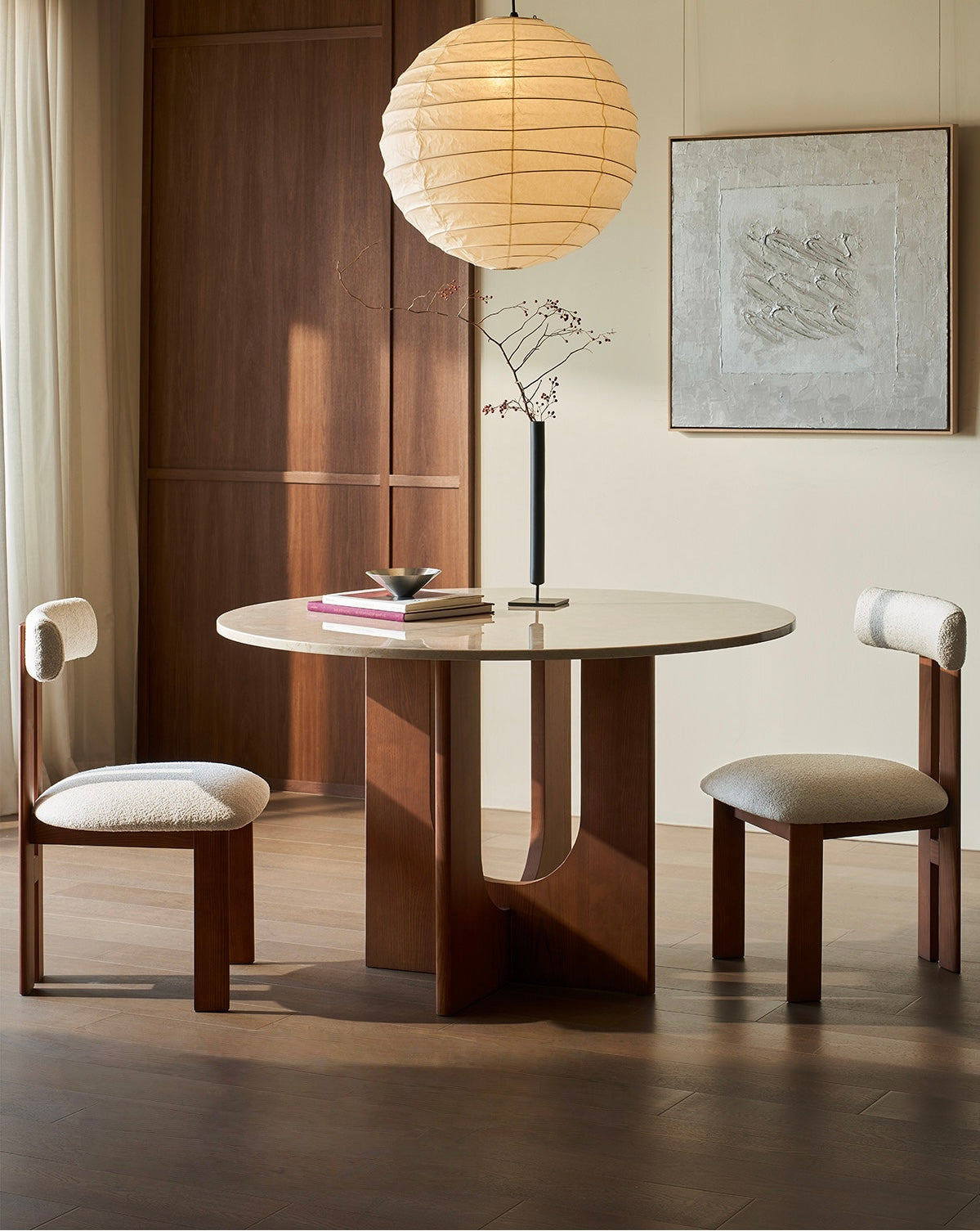 Arbor Bouclé Dining Chair
