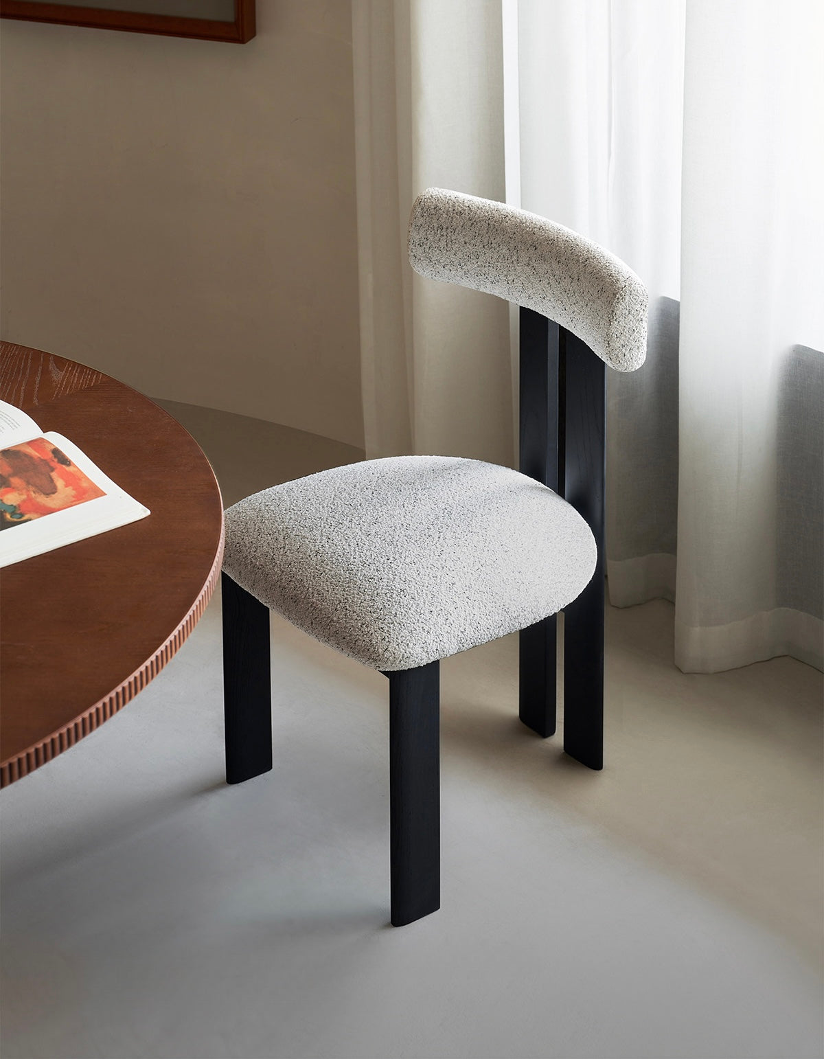 Arbor Bouclé Dining Chair