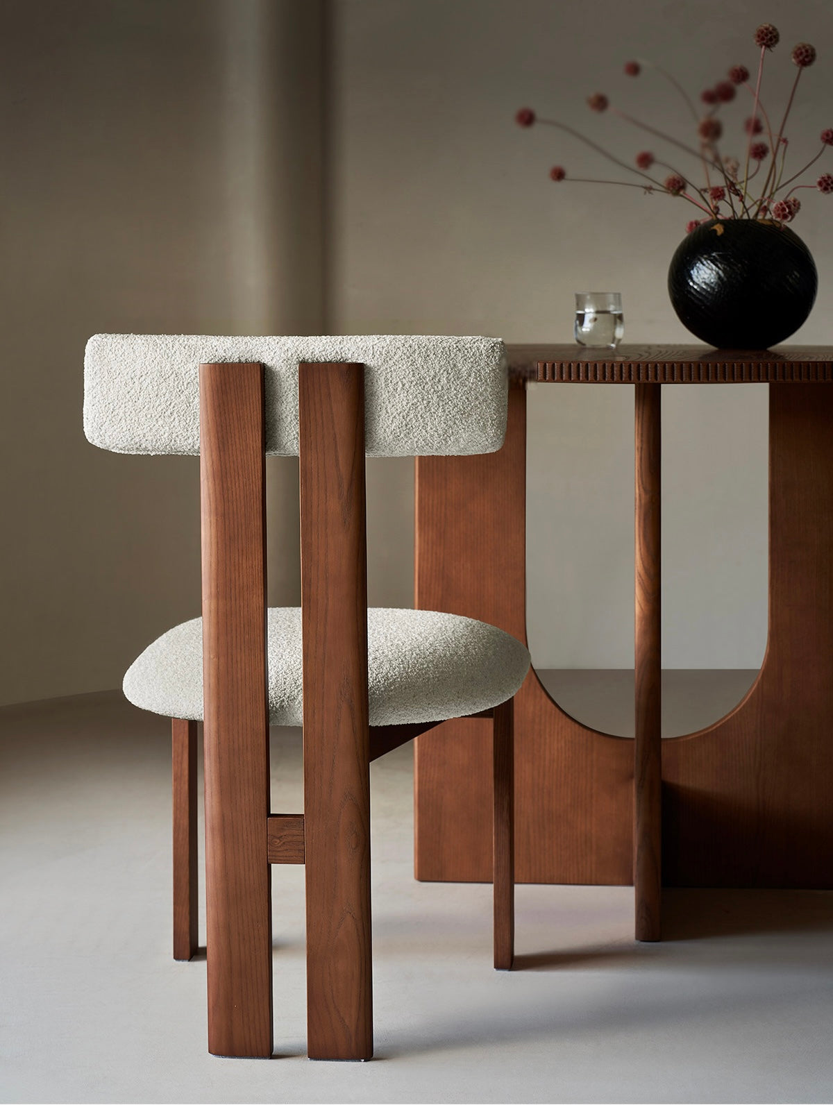 Arbor Bouclé Dining Chair