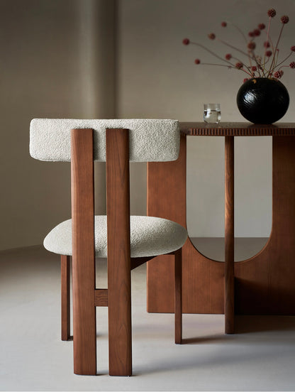 Arbor Bouclé Dining Chair