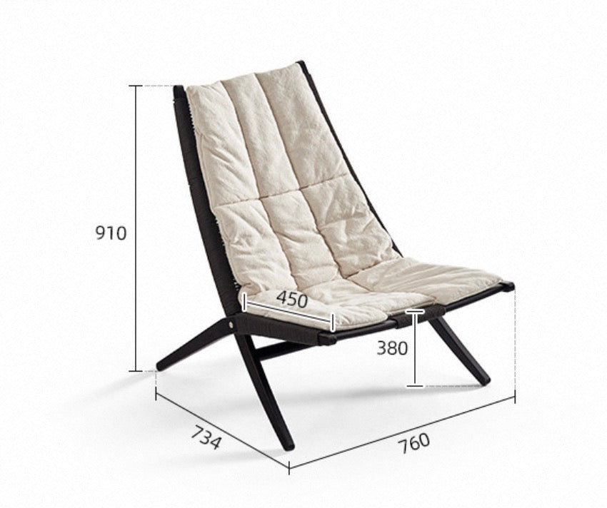 Haven Handwoven Rope Lounge Chair