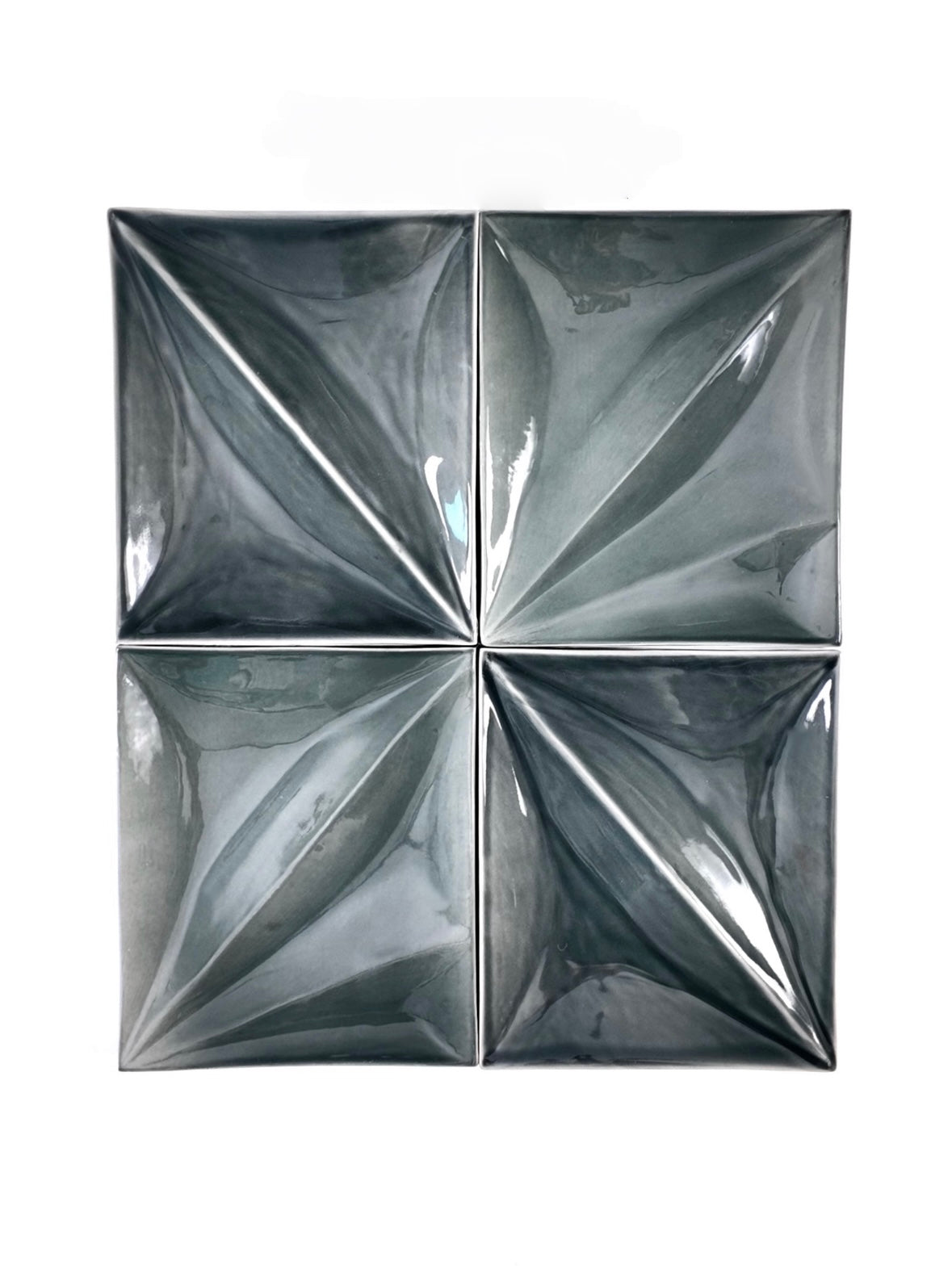 Prism Fold Handmade Ceramic Tile
