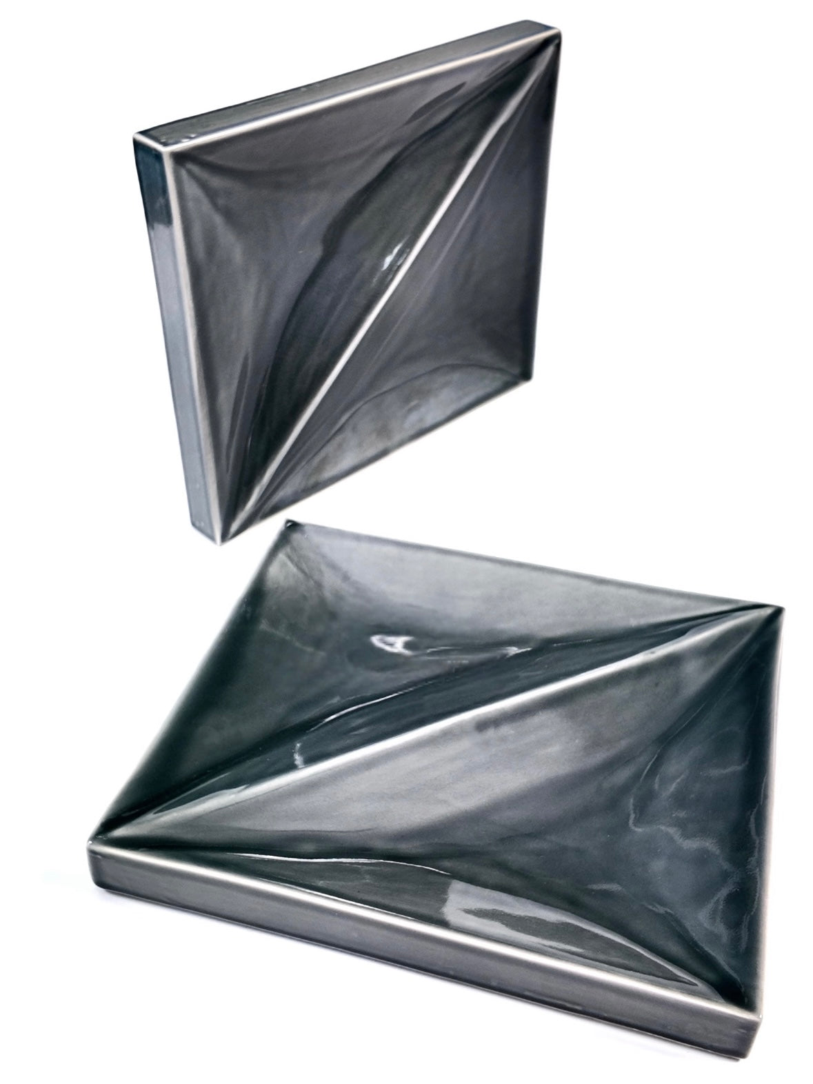 Prism Fold Handmade Ceramic Tile