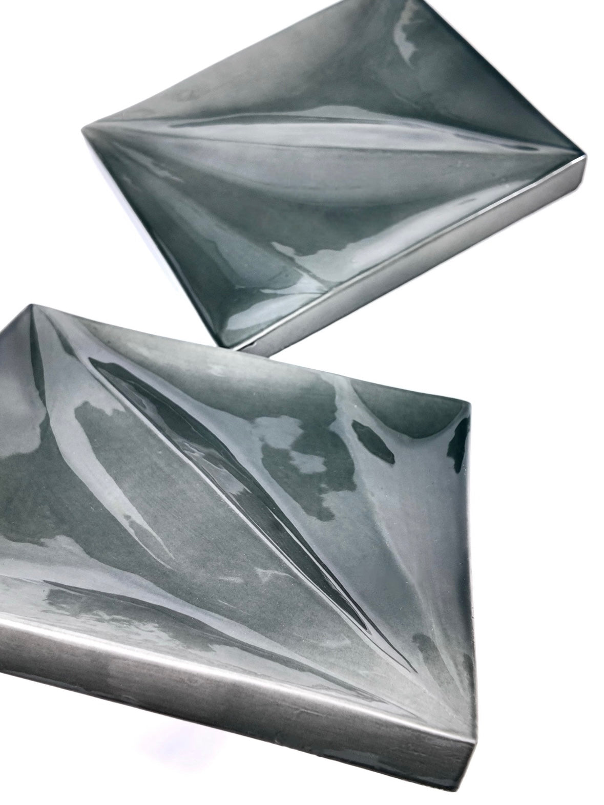 Prism Fold Handmade Ceramic Tile