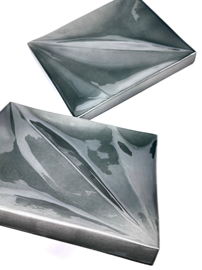 Prism Fold Handmade Ceramic Tile