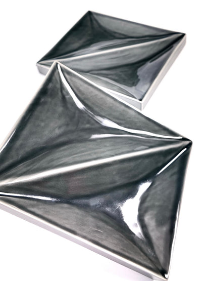 Prism Fold Handmade Ceramic Tile