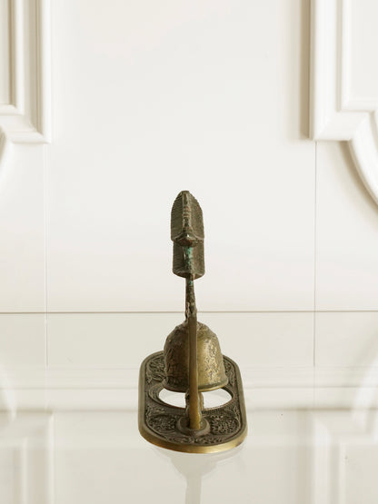 Japanese 20th Century Copper Temple Bell Ornament