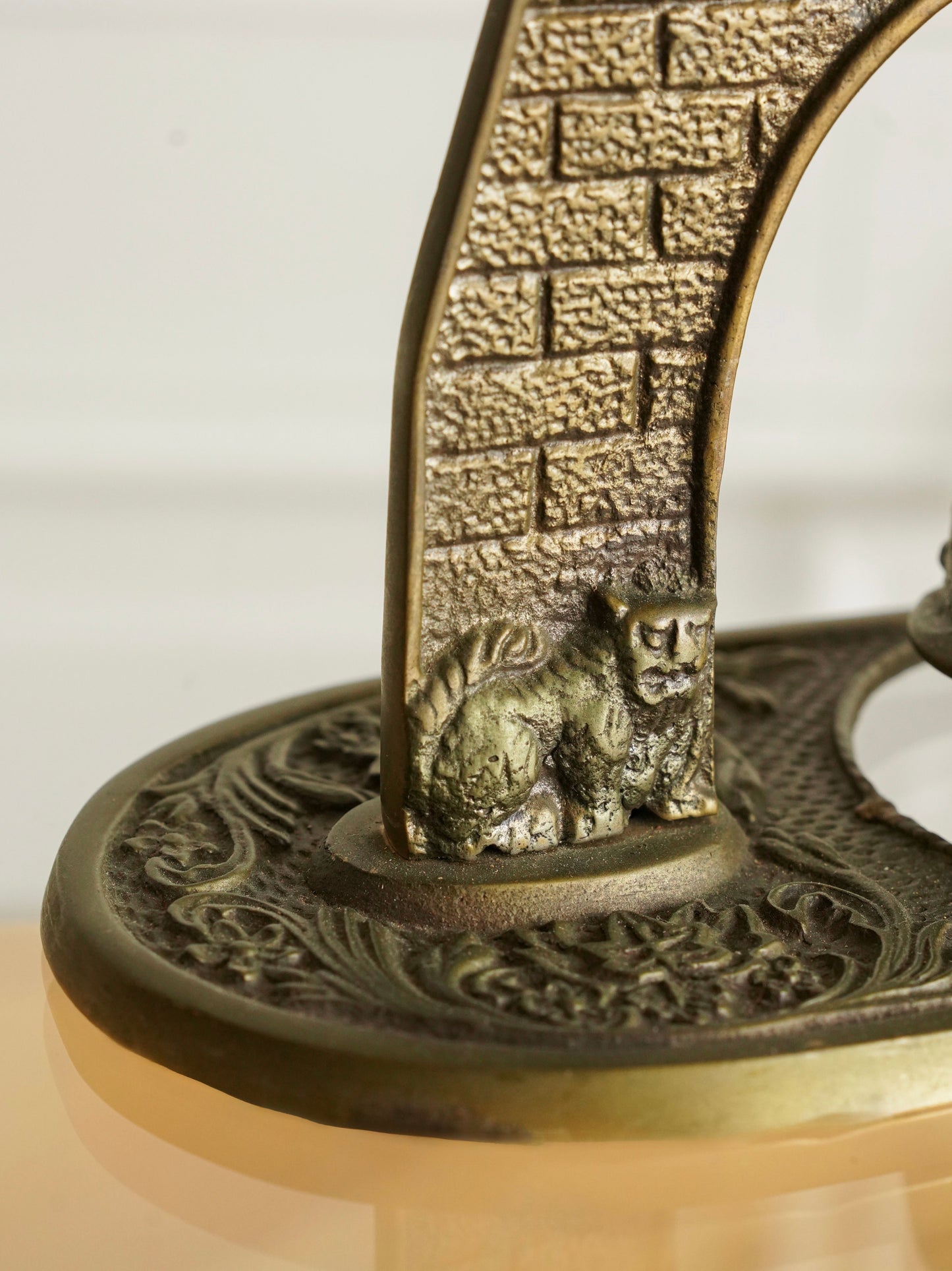 Japanese 20th Century Copper Temple Bell Ornament