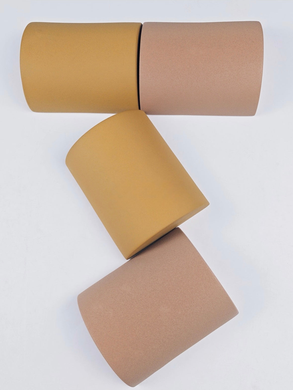 Curved Arch 3D Handmade Ceramic Wall Tile