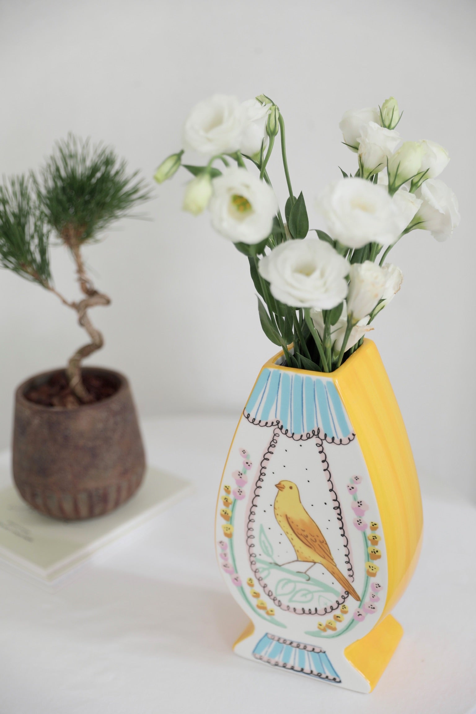 Songbird Ceramic Vase Collection column